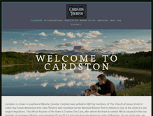 Tablet Screenshot of cardstontourism.com